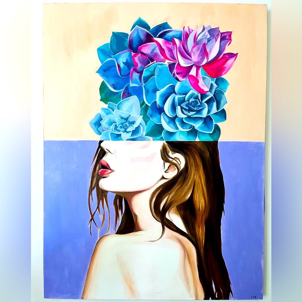4ft x 3ft Oil Painting (48” x 36”)